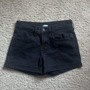 Old Navy Black Jean Shorts